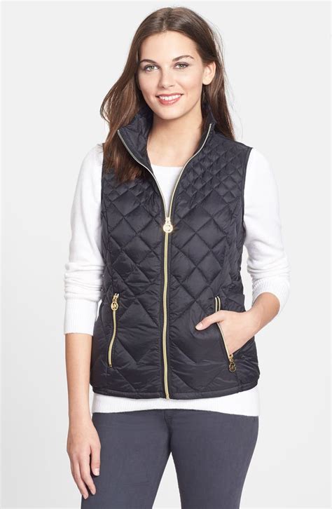 michael kors women's vests|Michael Kors down vest women.